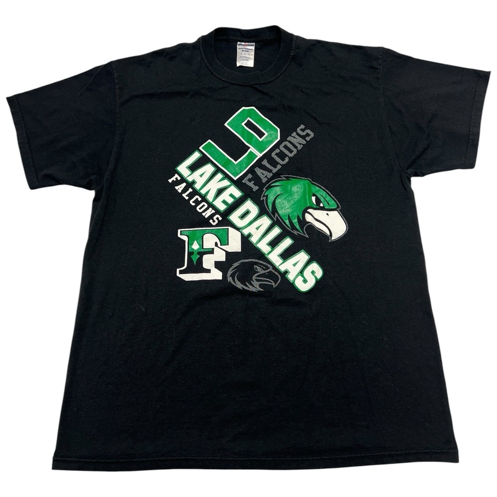 Lake Dallas Falcons Jerzees Heavyweight Blend T Shirt Size XL School Shirt